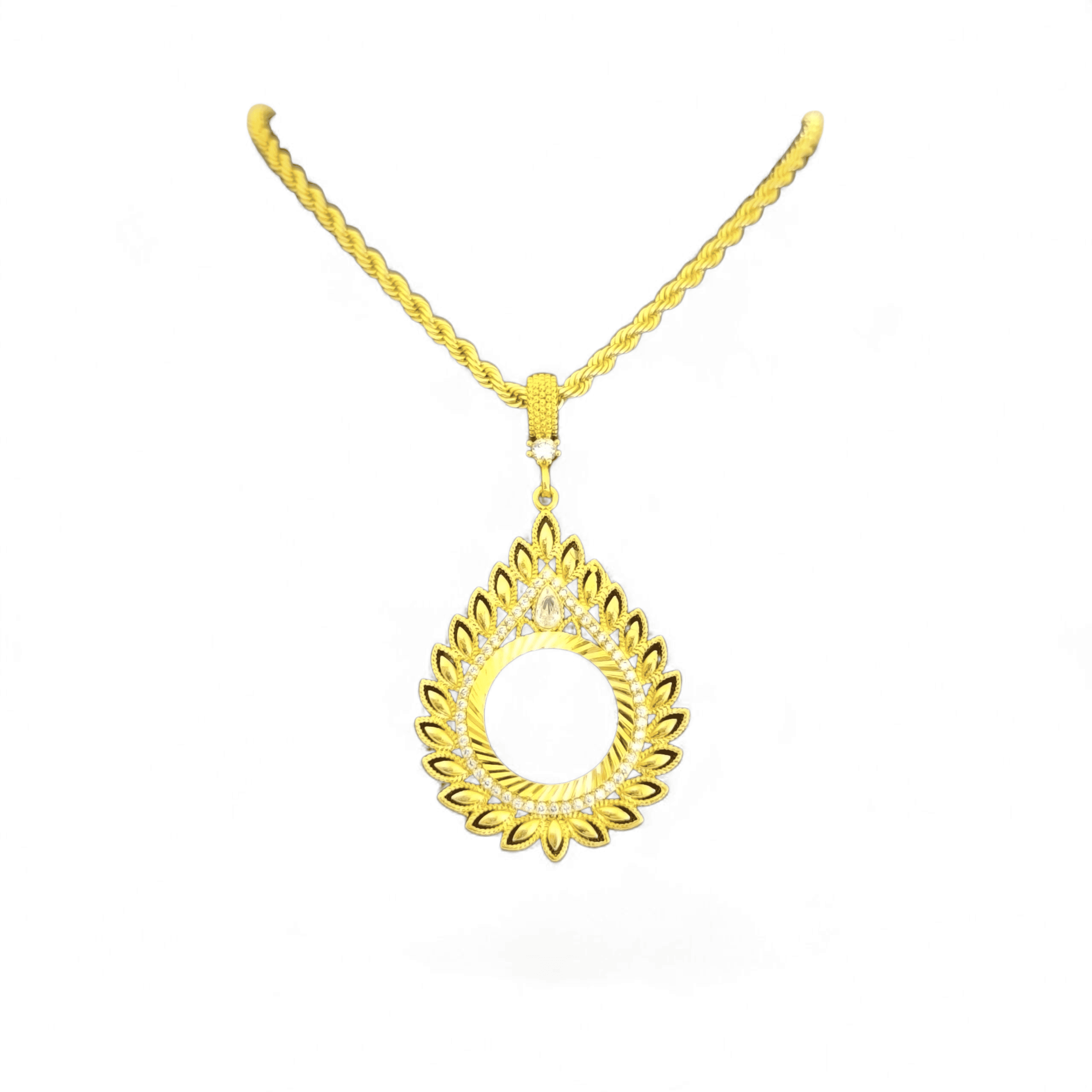 ALTIN KAPLAMA - ZİNCİRLİ ÇERÇEVE