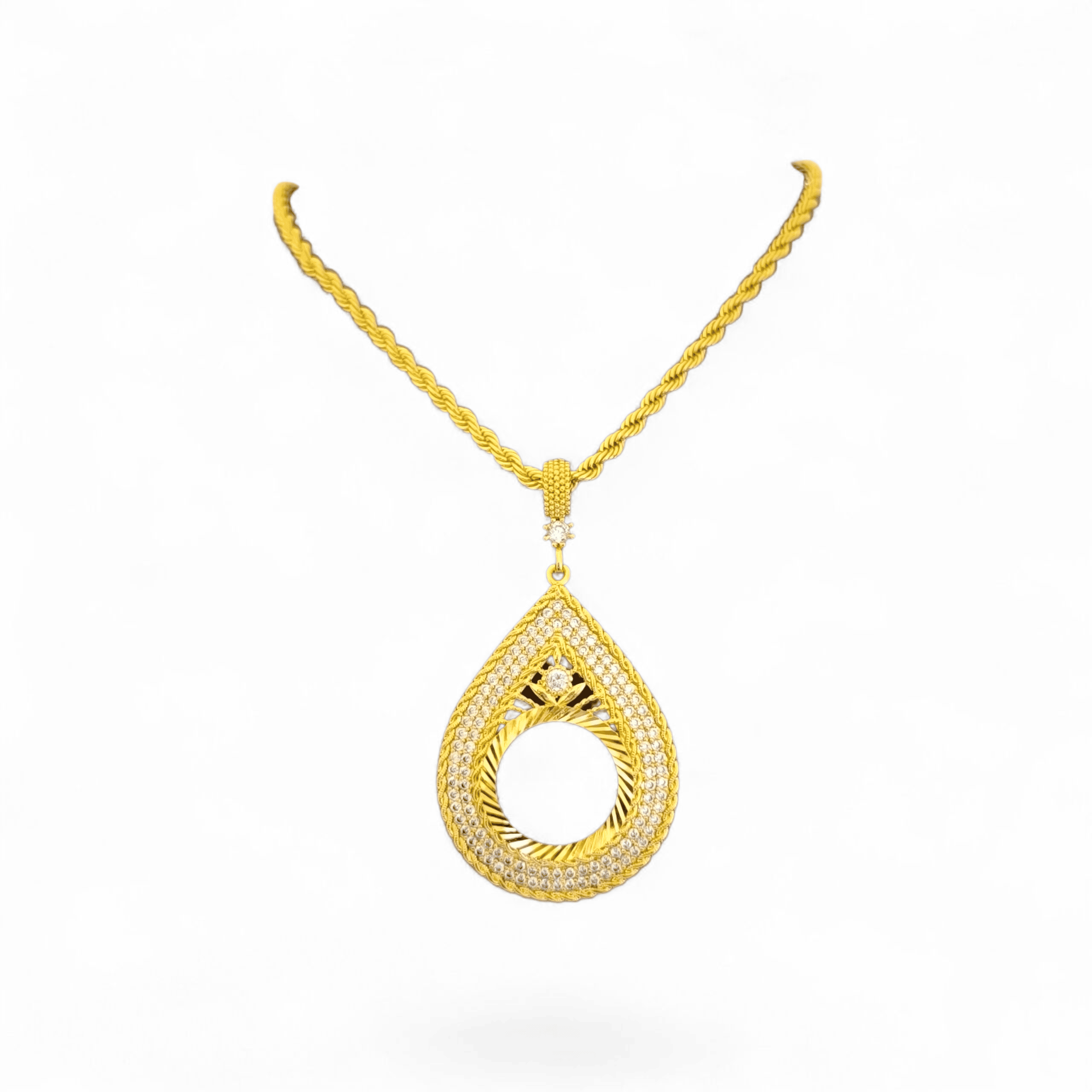 ALTIN KAPLAMA - ZİNCİRLİ ÇERÇEVE