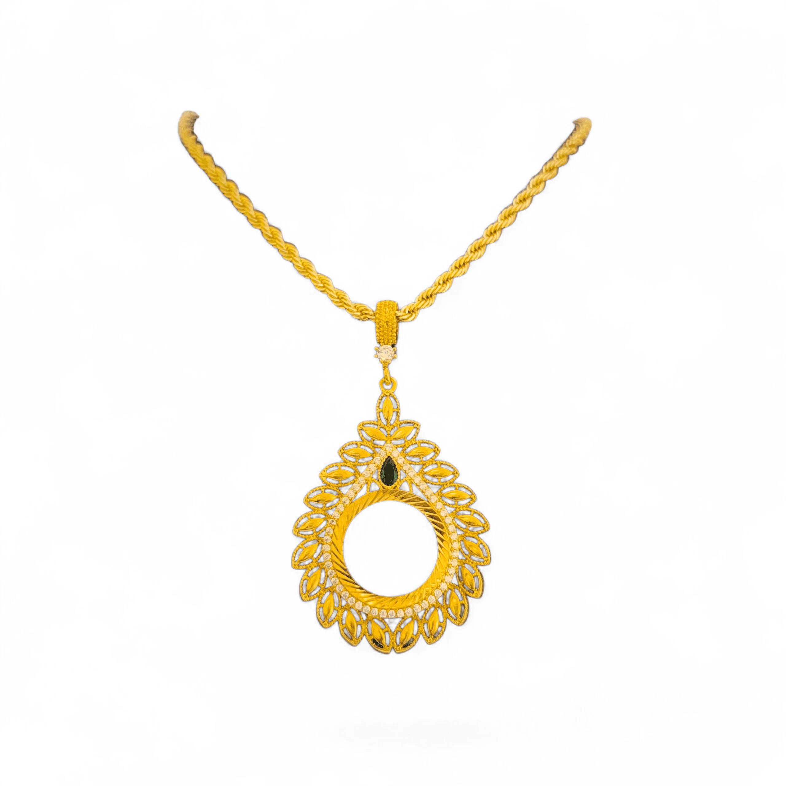 ALTIN KAPLAMA - ZİNCİRLİ ÇERÇEVE