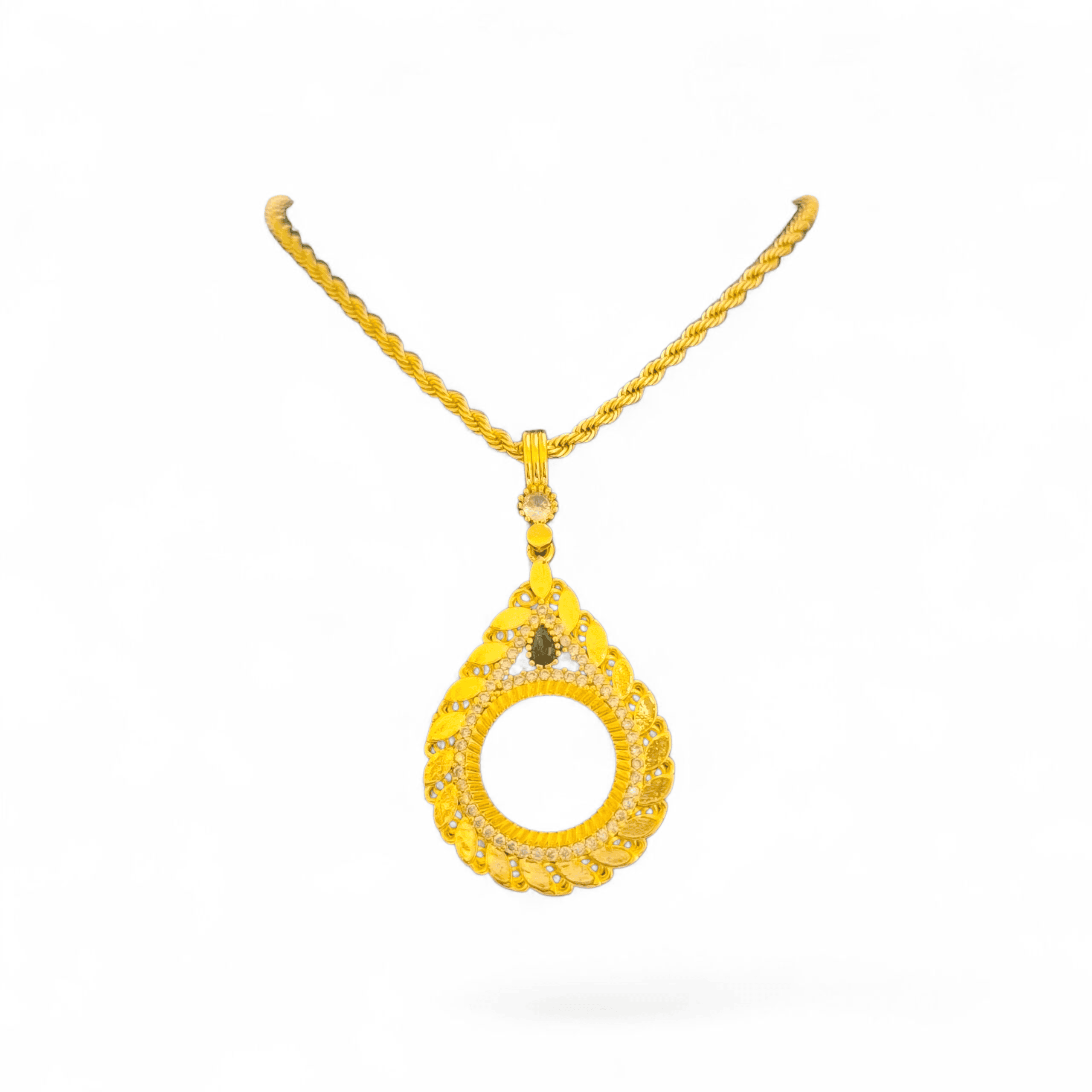 ALTIN KAPLAMA-ZİNCİRLİ ÇERÇEVE