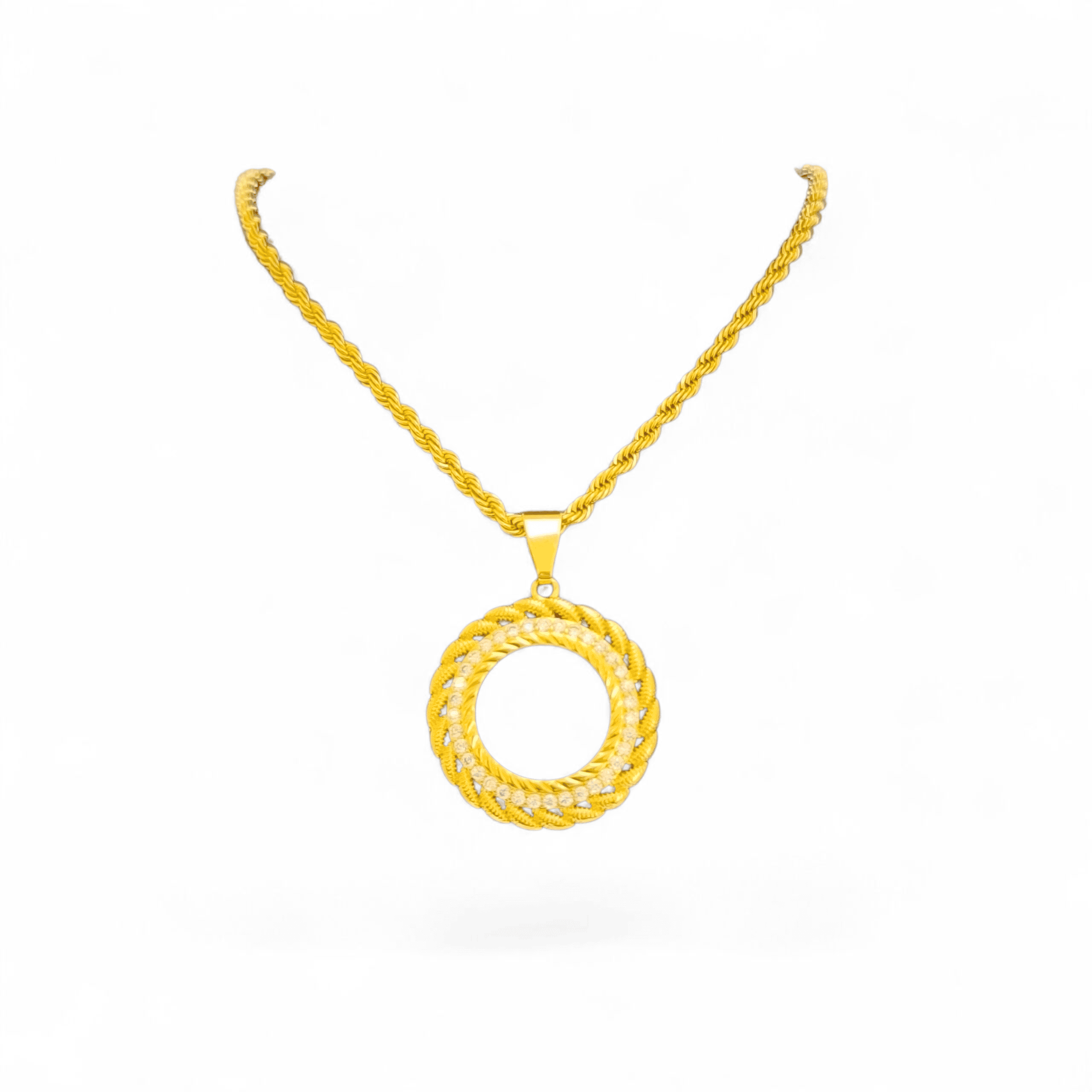 ALTIN KAPLAMA - ZİNCİRLİ ÇERÇEVE