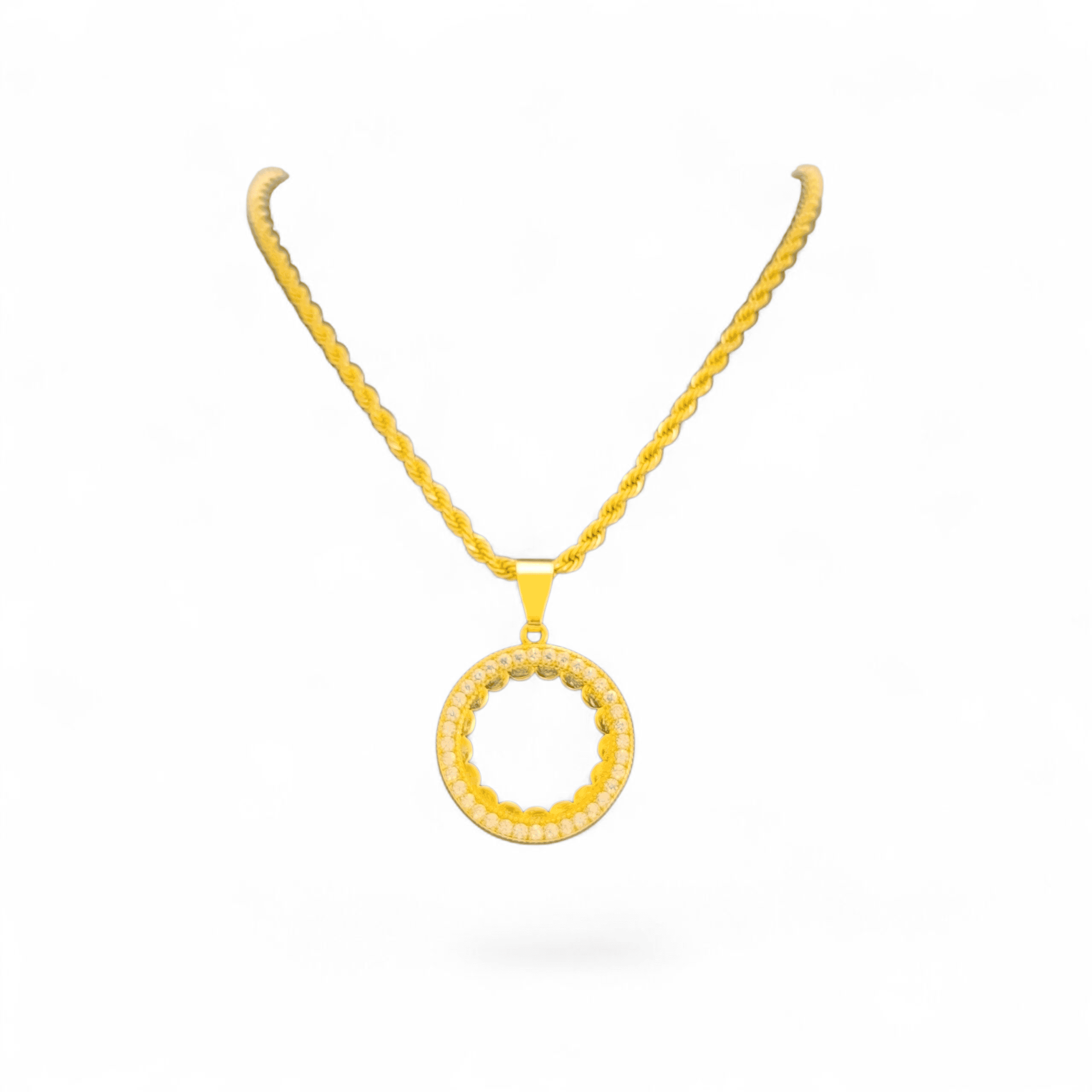 ALTIN KAPLAMA - ZİNCİRLİ ÇERÇEVE