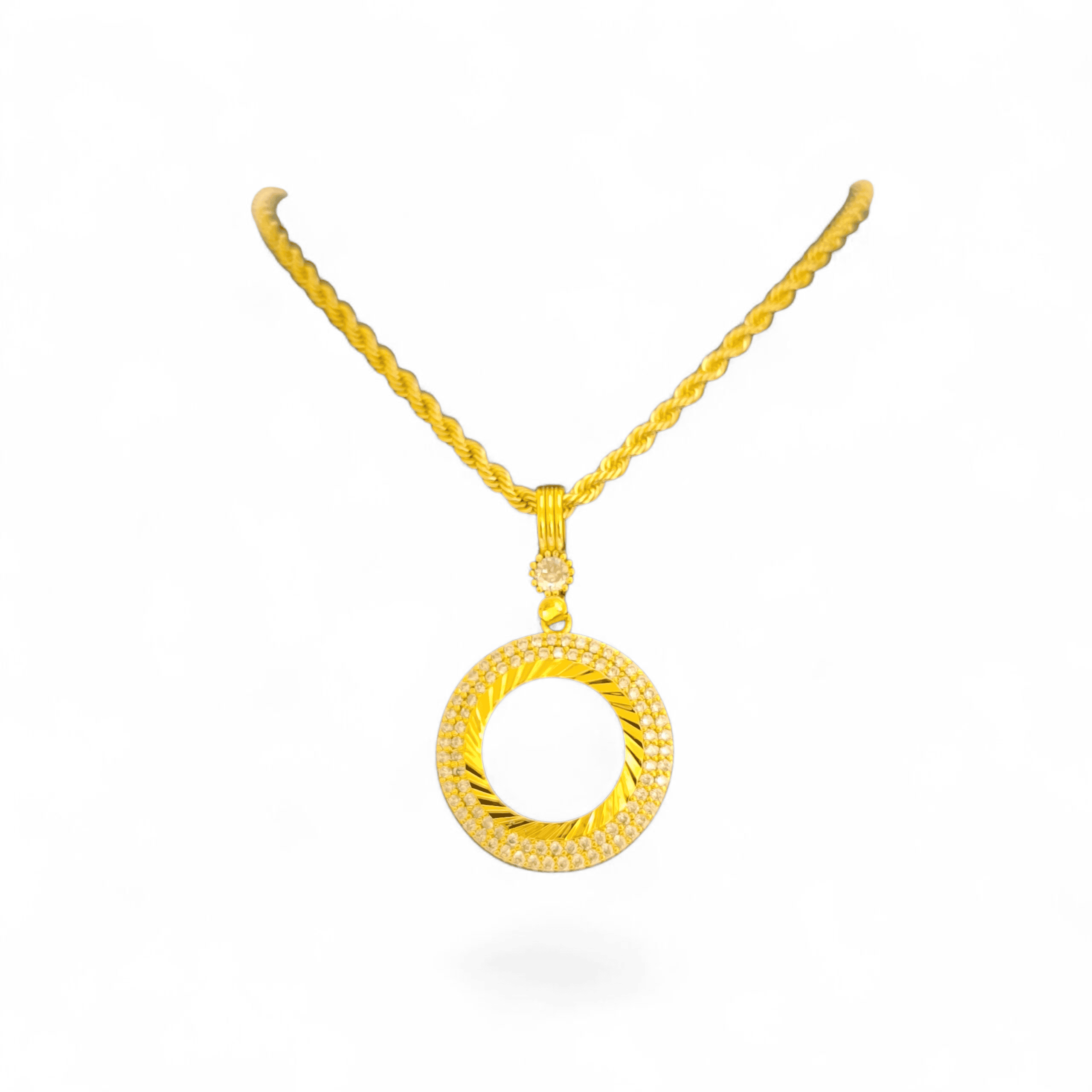 ALTIN KAPLAMA - ZİNCİRLİ ÇERÇEVE