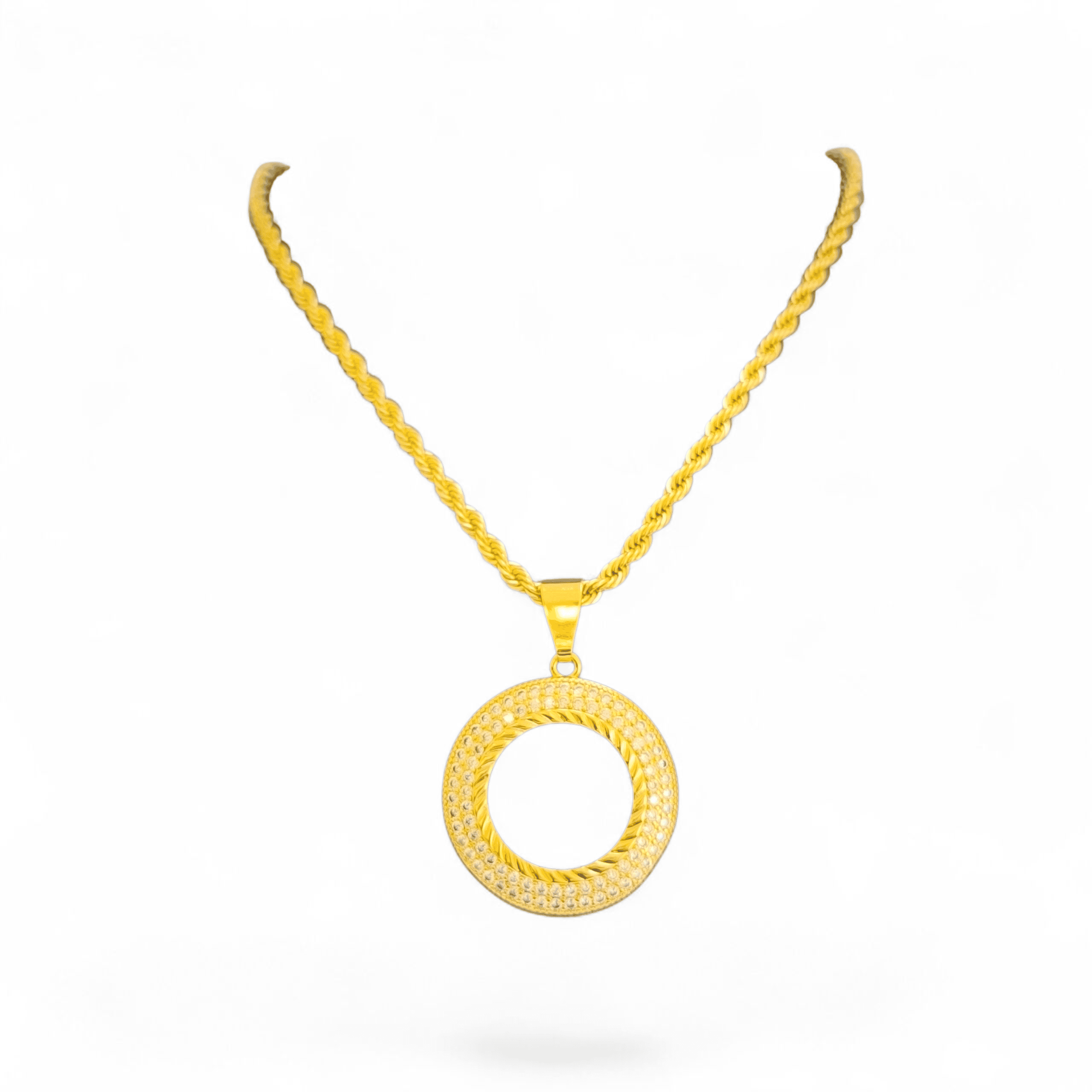 ALTIN KAPLAMA - ZİNCİRLİ ÇERÇEVE