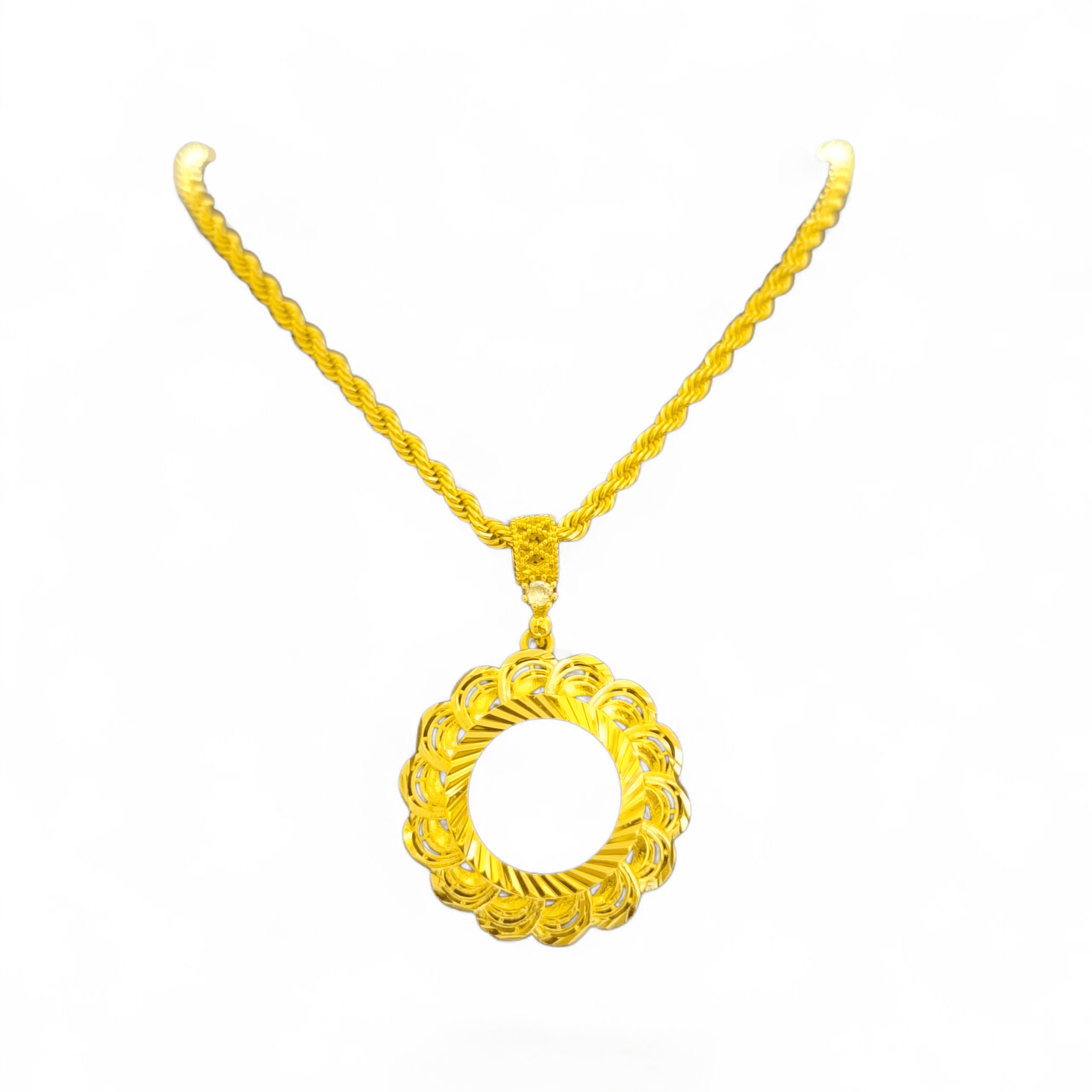 ALTIN KAPLAMA-ZİNCİRLİ ÇERÇEVE