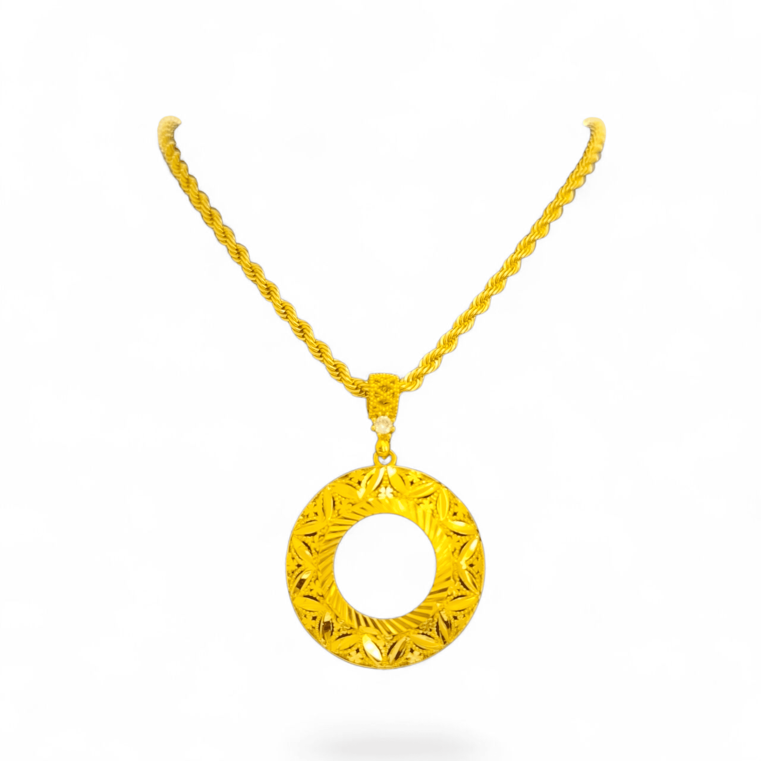 ALTIN KAPLAMA - ZİNCİRLİ ÇERÇEVE