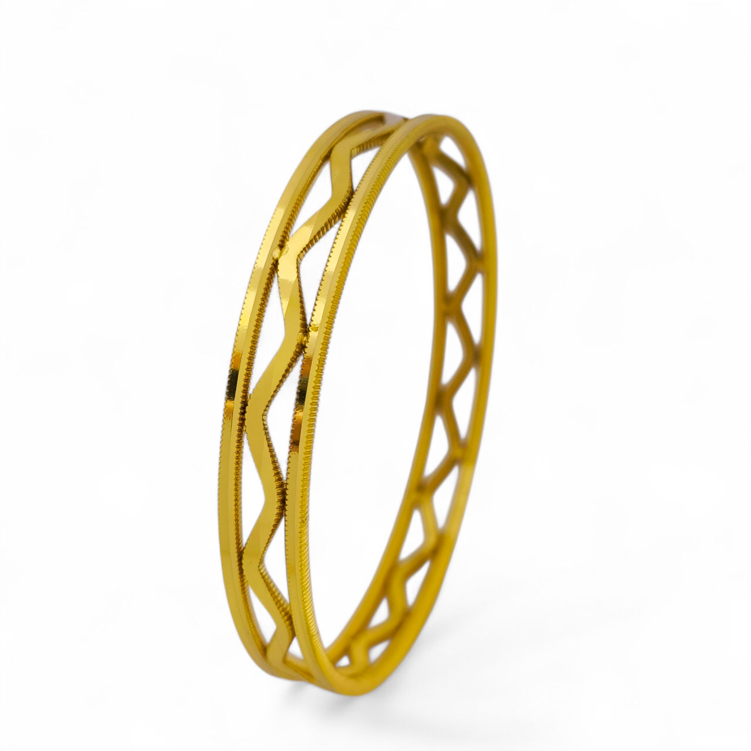 ALTIN KAPLAMA-3 LÜ ZİKZAK MODEL