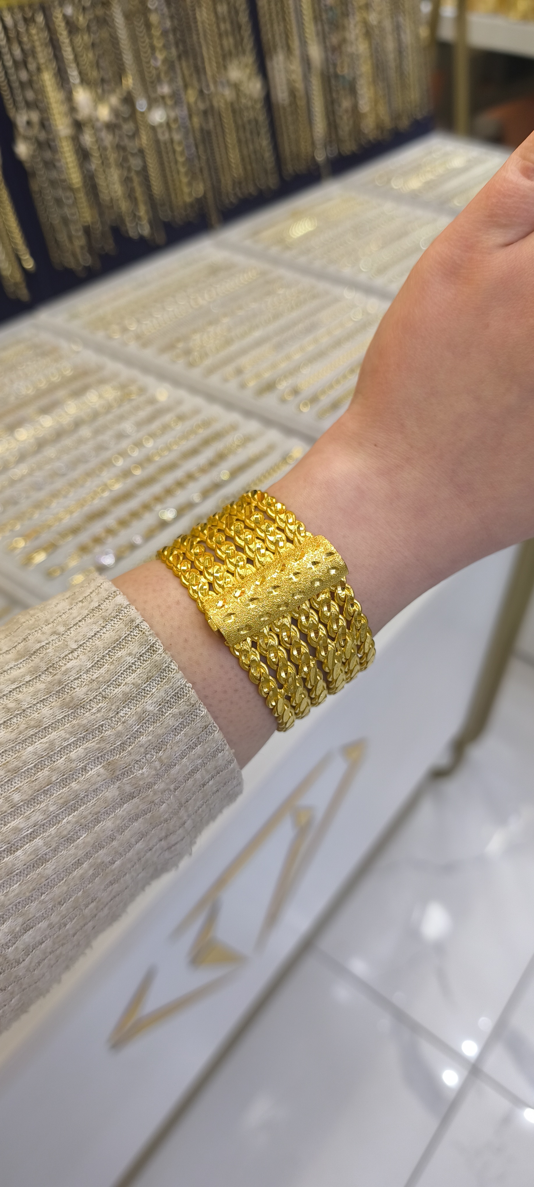 ALTIN KAPLAMA-BURMA KELEPÇE