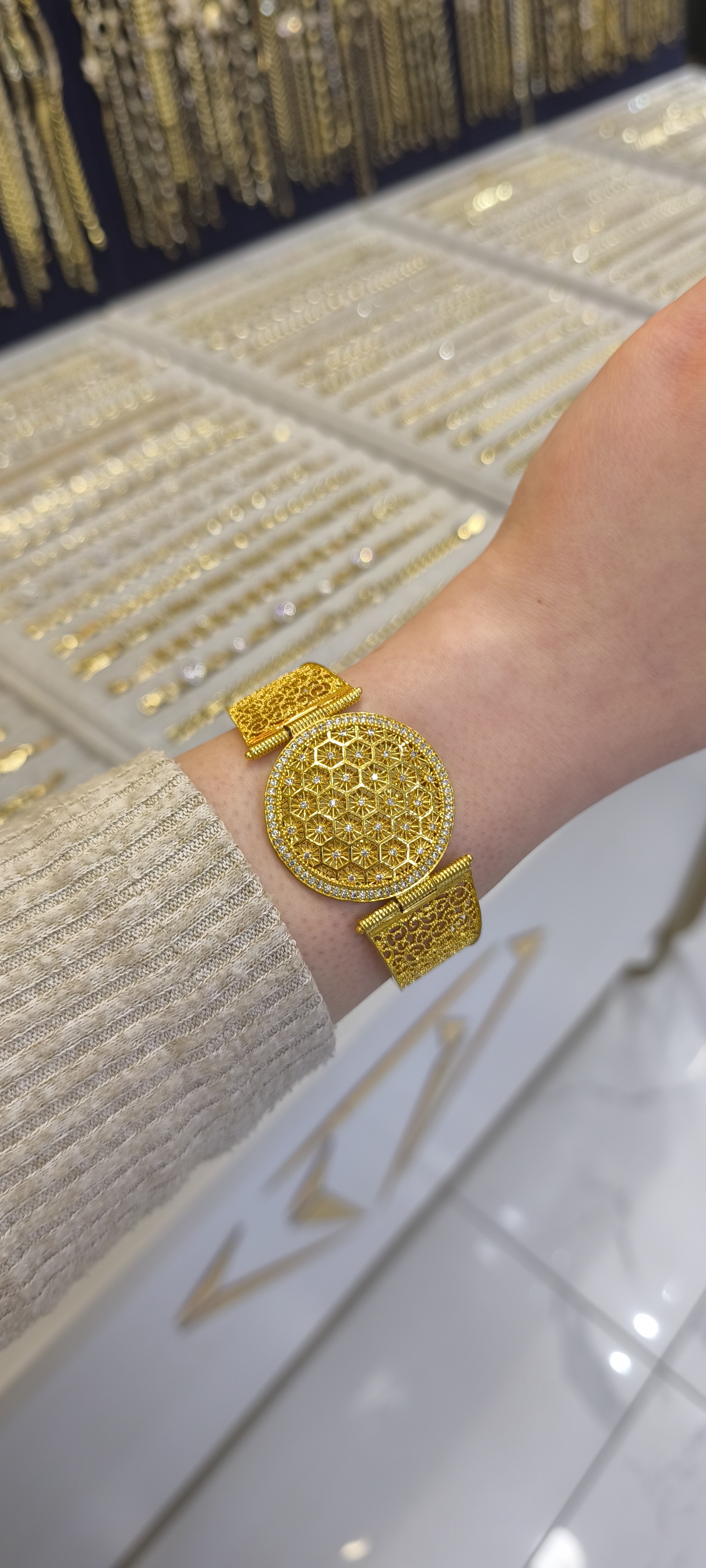 ALTIN KAPLAMA-TELKARİ KELEPÇE