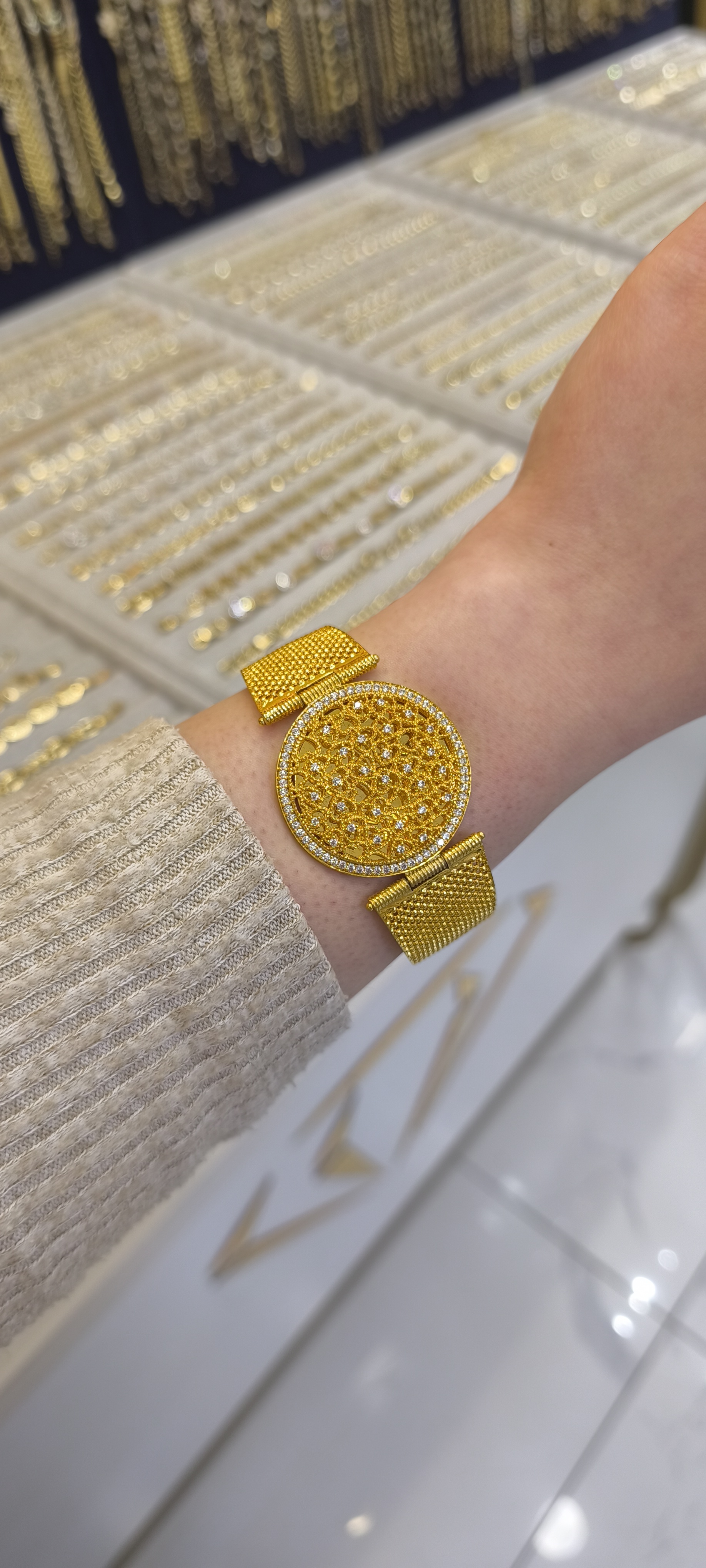 ALTIN KAPLAMA-TELKARİ KELEPÇE