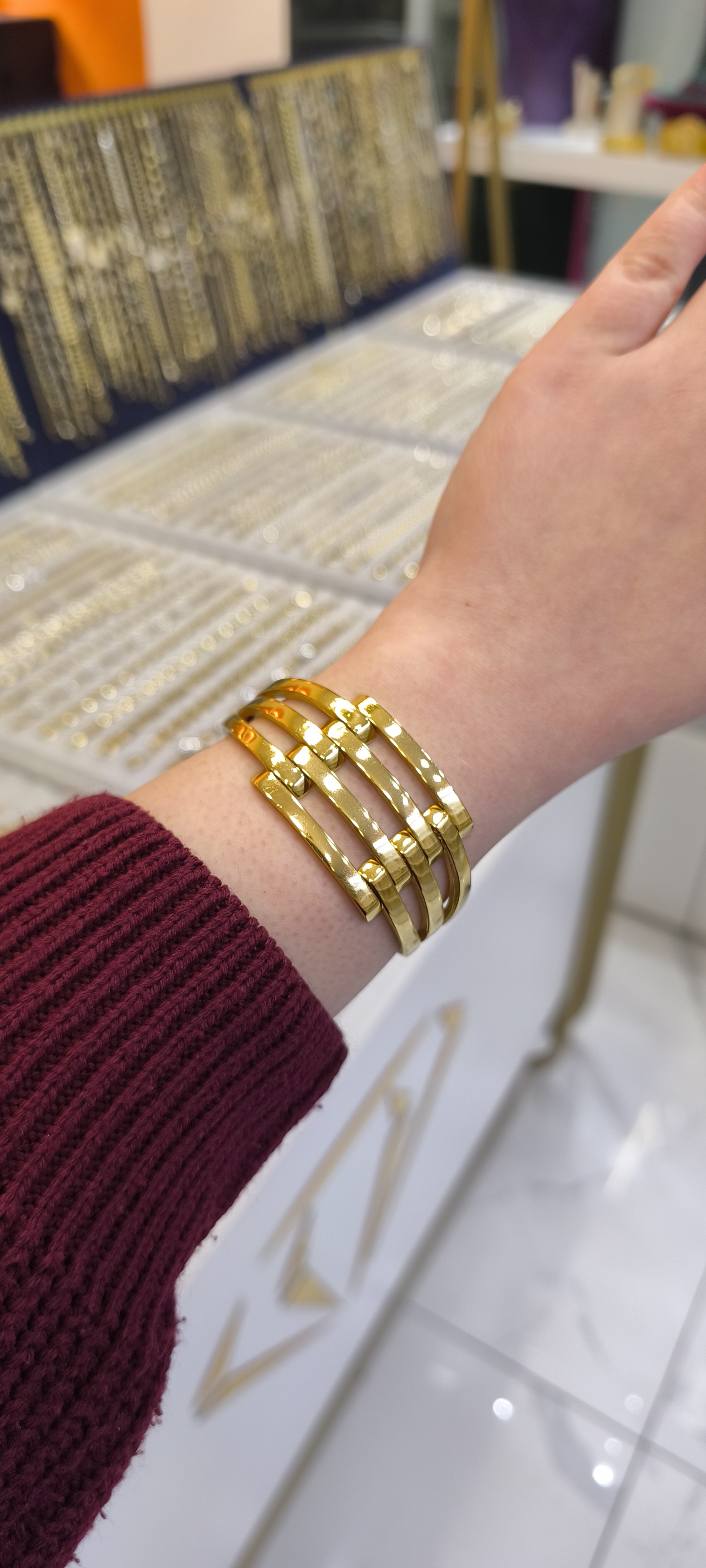 ALTIN KAPLAMA-4'LÜ KABURGA